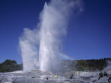 Pohutu Geyser at Whakarewarewa, Rotorua, South Auckland, North Island, New Zealand, Pacific