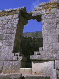 Inca Site, Machu Picchu, Unesco World Heritage Site, Peru, South America
