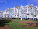 Baroque St. Catherine Palace, Pushkin, Near St. Petersburg, Russia, Europe