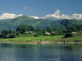 Buy Machapuchare (Machhapuchhre) Peak, Pokhara, Himalayas, Nepal at AllPosters.com