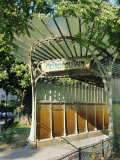 Metropolitain (Metro) Station Entrance, Paris, France, Europe