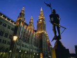 Rathaus (Town Hall), Vienna, Austria, Europe