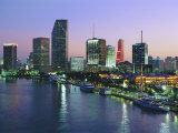 City Skyline, Miami, Florida, USA
