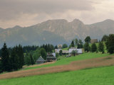 Typical Polish Landscape Near Zacopane, Tatra Mountains, Poland, Europe