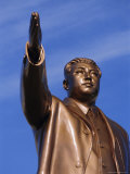 Bronze Statue, 30M High, of Great Leader, Mansudae Hill Grand Monument, Pyongyang, North Korea
