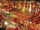 Buy Stalls with Lanterns, Chinatown, Singapore at AllPosters.com