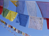 Buy Buddhist Prayer Flags, Bodhnath, Kathmandu, Nepal, Asia at AllPosters.com