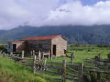 Buy Woolshed, Arthur's Pass Road, Canterbury, South Island, New Zealand, Pacific at AllPosters.com