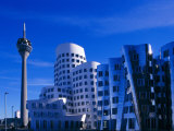 Buy Neuer Zollhof, Dusseldorf, Nordrhein-Westfalen (North Rhine Wesphalia), Germany, Europe at AllPosters.com