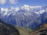 Buy Eiger, Monch, Jungfrau Mountains, Bernese Oberland, Swiss Alps, Switzerland, Europe at AllPosters.com