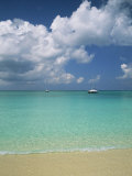 Still Turquoise Sea off Seven Mile Beach, Grand Cayman, Cayman Islands, West Indies