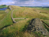 Buy Hadrian's Wall, Towards Crag Lough, Northumberland England, UK at AllPosters.com