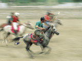 Polo Players in the Birthplace of Polo, Chitral, Pakistan, Asia
