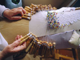 Buy Lace Making, Camarinas, Galicia, Spain, Europe at AllPosters.com