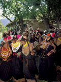 Kalash Women, Rites of Spring, Joshi, Bumburet Valley, Pakistan, Asia