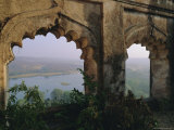 Buy Padam Talao Lake from the Palace, Ranthambore National Park, Southwest Rajasthan State, India, Asia at AllPosters.com