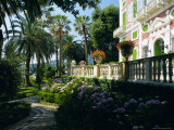 Gardens of the Villa Durazzo, Santa Margherita Ligure, Portofino Peninsula, Liguria, Italy, Europe
