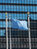 The United Nations Building, Manhattan, New York City, New York, USA