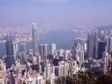 Hong Kong Island Skyline and Victoria Harbour Beyond, Hong Kong, China, Asia