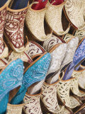 Buy Curly Toed Slippers for Sale in Bur Dubai Souk, Dubai, United Arab Emirates, Middle East at AllPosters.com