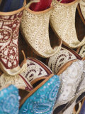 Buy Curly Toed Slippers for Sale in Bur Dubai Souk, Dubai, United Arab Emirates, Middle East at AllPosters.com