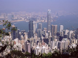 Hong Kong Island Skyline and Victoria Harbour Beyond, Hong Kong, China, Asia