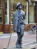Buy Statue of James Joyce, Dublin, County Dublin, Ireland, Eire at AllPosters.com
