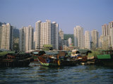Aberdeen Harbour, Aberdeen, Hong Kong Island, Hong Kong, China, Asia