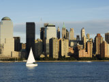 Buy Lower Manhattan Financial District Skyline Across the Hudson River, New York City, New York, USA at AllPosters.com