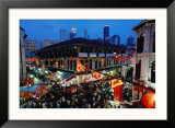 Chinatown District at Dusk, Singapore, Singapore