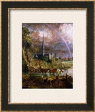 Salisbury Cathedral from the Meadows, 1831