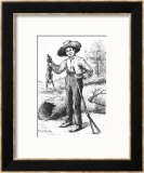 Buy Frontispiece to "The Adventures of Huckleberry Finn," by Mark Twain 1884 at AllPosters.com