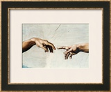 The Creation of Adam, Detail of God