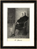 Buy Charles Darwin English Naturalist Sitting in a Chair at AllPosters.com