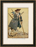 Buy Long John Silver with His Parrot on His Shoulder at AllPosters.com