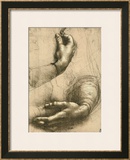 Study of Female Hands, Drawing, Royal Library, Windsor