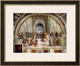 Buy School of Athens, circa 1510-1512, One of the Murals Raphael Painted for Pope Julius II at AllPosters.com