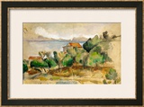 The Bay of L'Estaque, 1878-1882 Framed Giclee Print