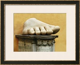 Marble Foot from Colossal Figure of Emperor Constantine the Great (306-337 CE)