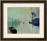 Buy Lacroix Island, Rouen, Fog, 1888 at AllPosters.com