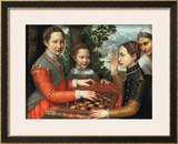 Buy Game of Chess, 1555 at AllPosters.com