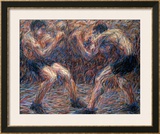 Boxe Framed Giclee Print