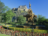 Buy The Castle from Princes Street Gardens, Edinburgh, Lothian, Scotland, UK, Europe at AllPosters.com