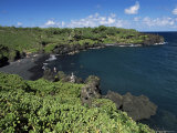 Buy Walanapanapa Beach, Maui, Hawaii, Hawaiian Islands, Pacific, USA at AllPosters.com