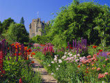 Buy Herbaceous Borders in the Gardens, Crathes Castle, Grampian, Scotland, UK, Europe at AllPosters.com