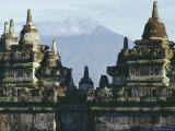 Buy The Buddhist Site at Borobudur, Java, Indonesia, Asia at AllPosters.com