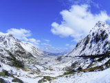 Buy Nant Ffrancon Pass, Ogwen Valley, Snowdonia, Gwynned, Wales, UK, Europe at AllPosters.com