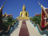 Buy Golden Buddha Temple, Koh Samui, Thailand, Asia at AllPosters.com