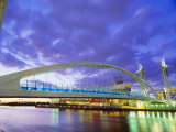 Bridge and Lowry Centre, Manchester, England
