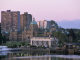 Buy Downtown at Sunrise, Victoria, British Columbia (B.C.), Canada, North America at AllPosters.com